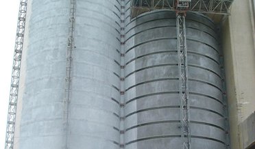 Renforcement des bétons sur un site de stockage agroalimentaire