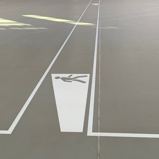 Soléchape Décor à usage piétonnier